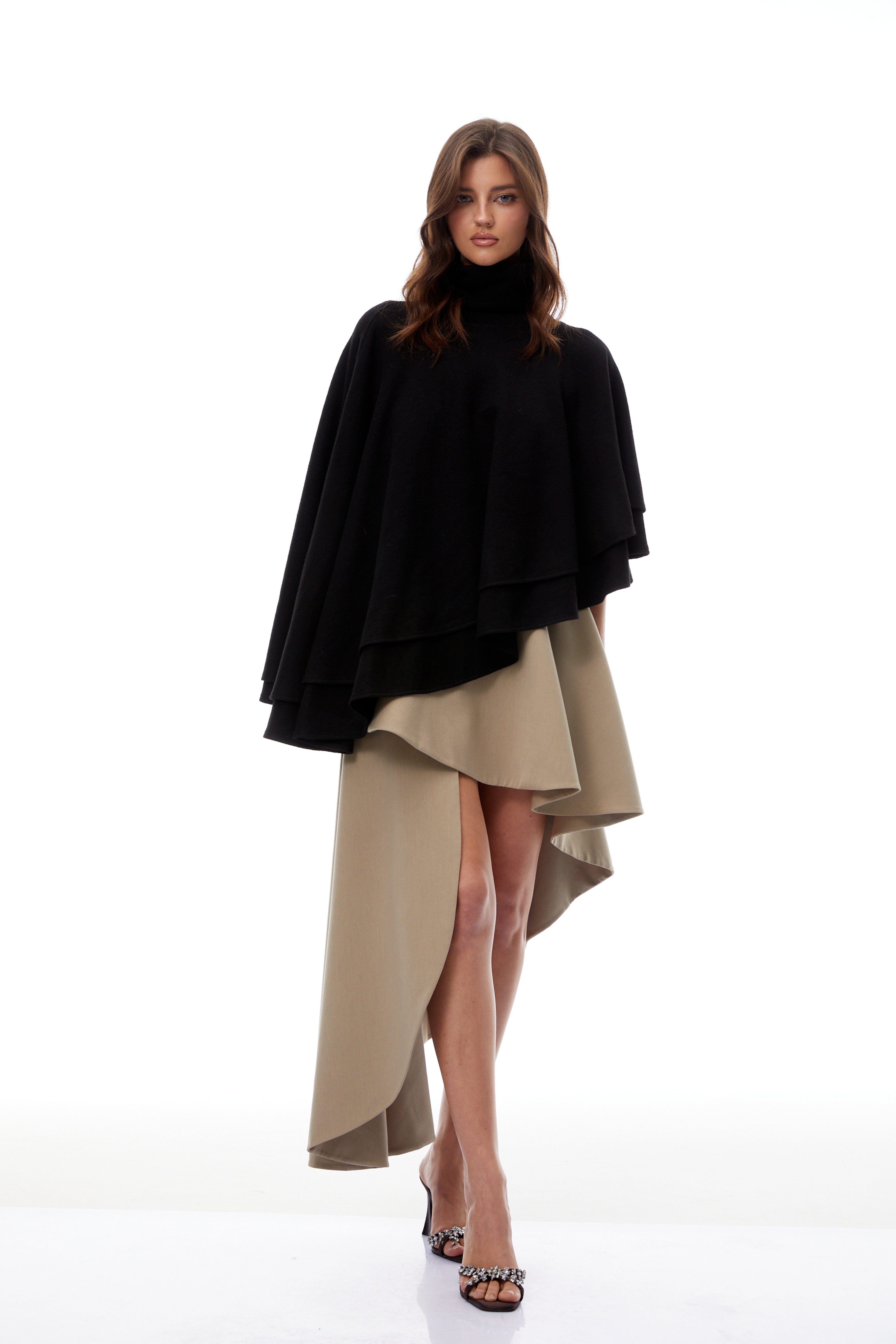 تنورة قصيرة غير متناسقة من Filomena Grey