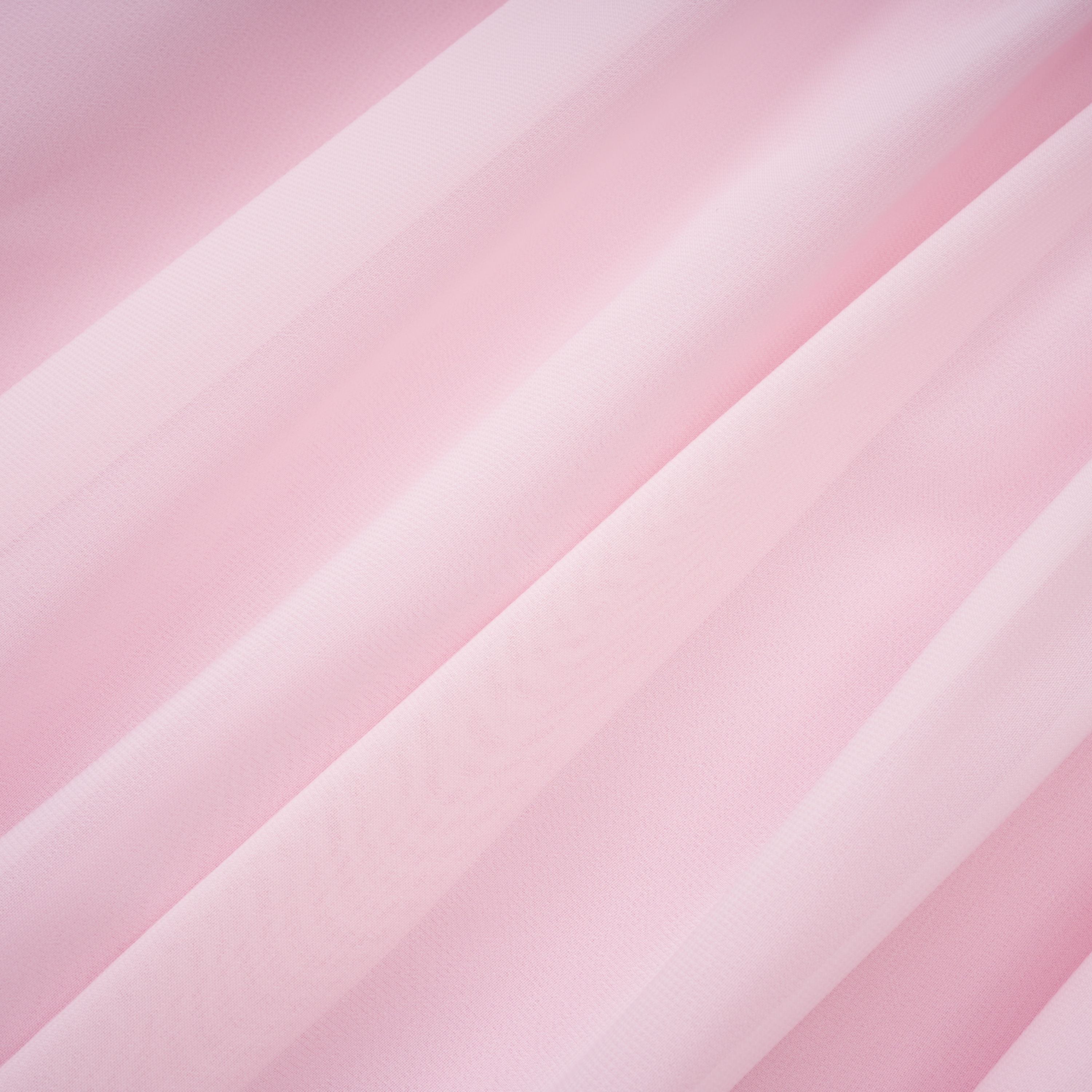 فستان طويل من الشيفون بدون أكمام بلون وردي روماني